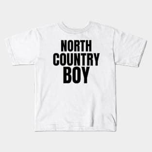 North Country Boy Kids T-Shirt